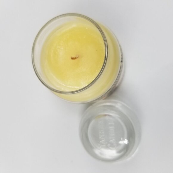 Yankee Candle Small Jar Retired Black Band French Vanilla Housewarmer 3.7 oz - Picture 6 of 6